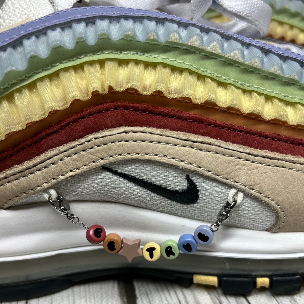 BRAND NEW Nike Air Max 97 Men's Shoes Size 11 FD8637-600 BOX NO LID PRIDE - Picture 5 of 11